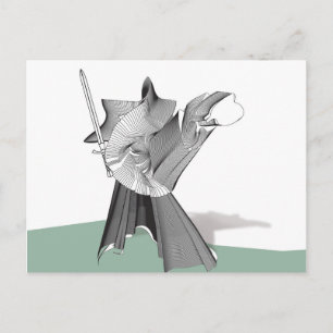 Digital Warrior Postcard