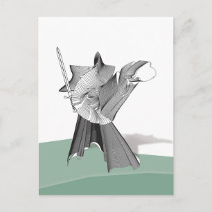 Digital Warrior Postcard