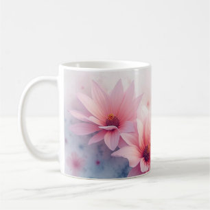 Digital Watercolor Taza — "Dreams in Pigment" Coffee Mug