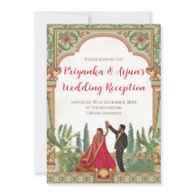 Digital Wedding Reception Invite Indian invitation