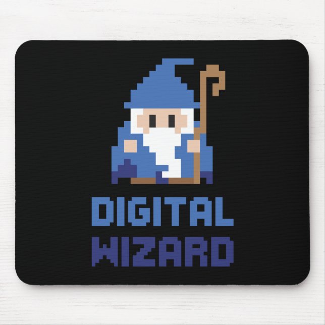 Digital Wizard Mouse Mat (Front)