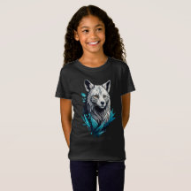 Digital Wolf Basic Kids Girl's