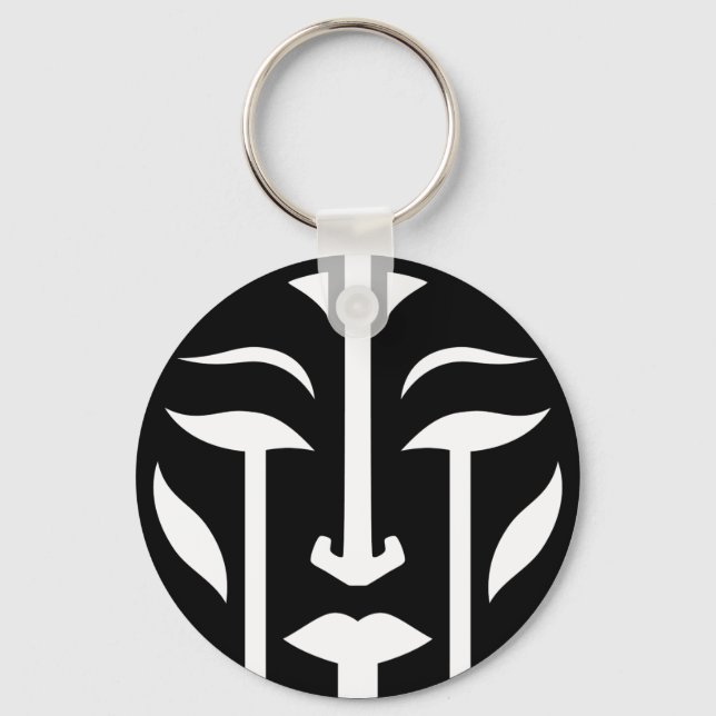 Digital Woman Key Ring (Front)