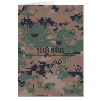 Digital Woodland Camouflage Customisable