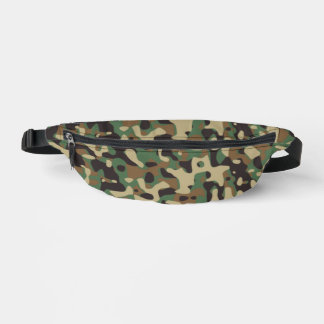 Digital Woodland Military Camouflage Pattern Bum Bags