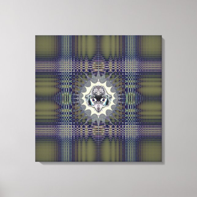 Digital World Canvas Print (Front)
