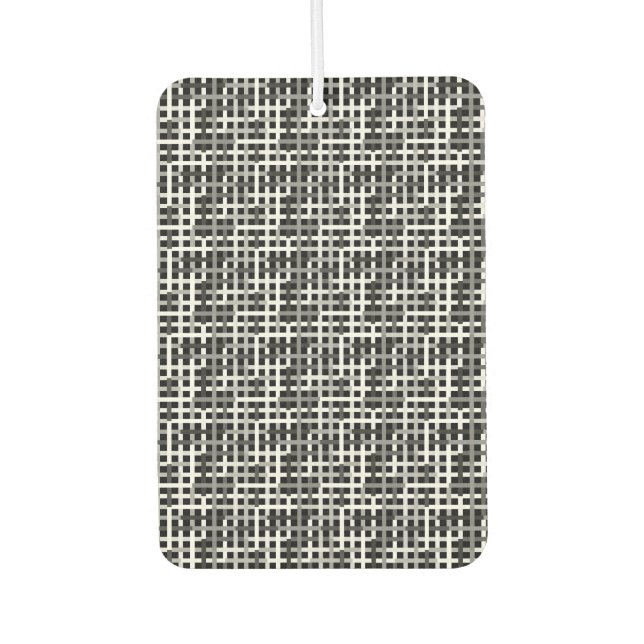 Digital world fragrance car air freshener (Front)