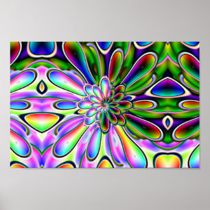 Digital Yin Yang Poster