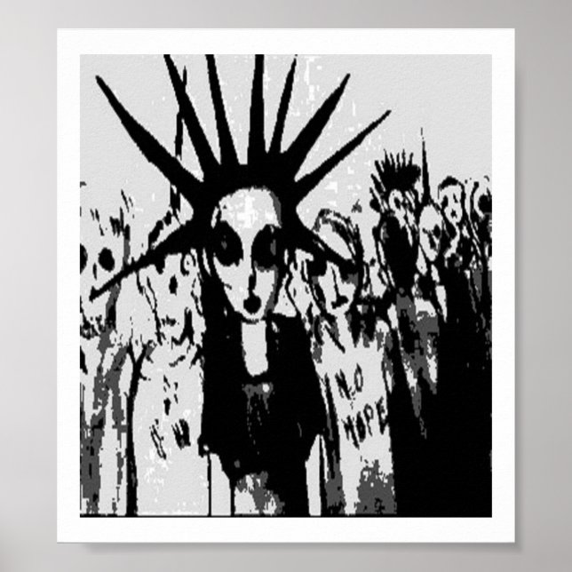 Digital Zombies Poster (Front)