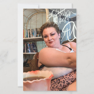 Digitally Autographed Photo Of Me On Paper Sheet