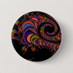 Digitalwurm 6 Cm Round Badge
