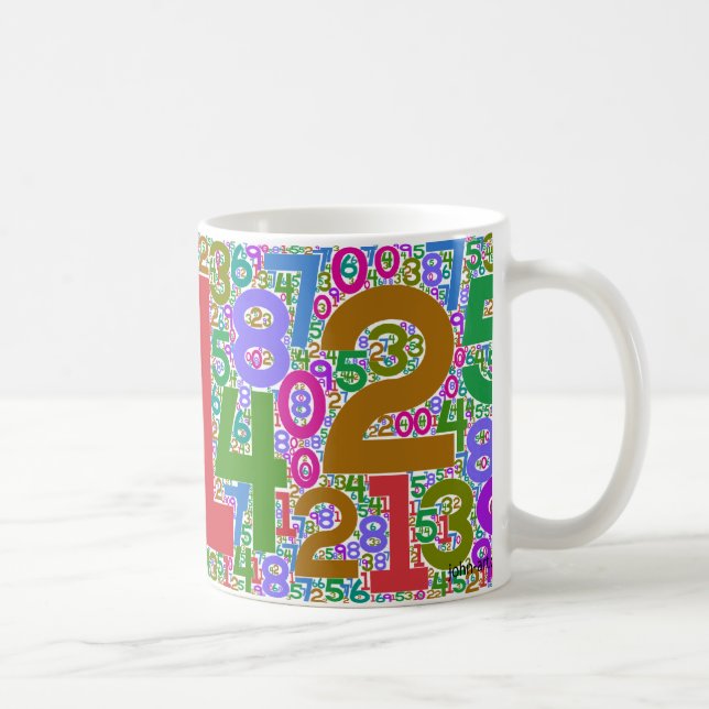 digits interdigitated coffee mug (Right)
