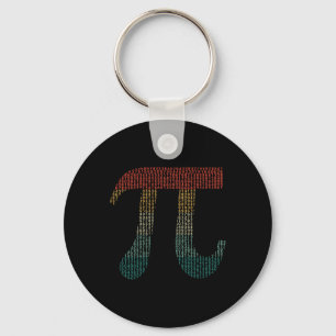 Digits Of Pi In Source Code Numbers Pi Day 3.14159 Key Ring