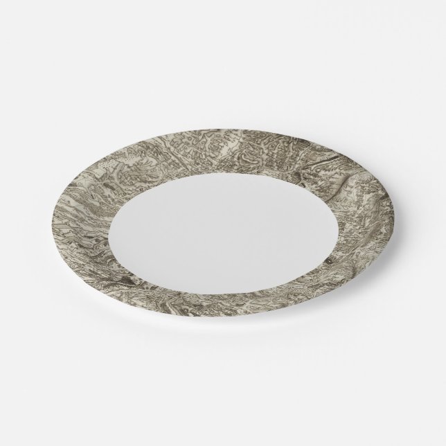 Digne Paper Plate (Angled)