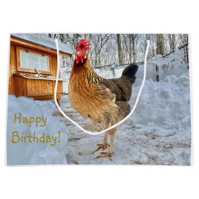 Dignified Chicken Gift Bag (Front)