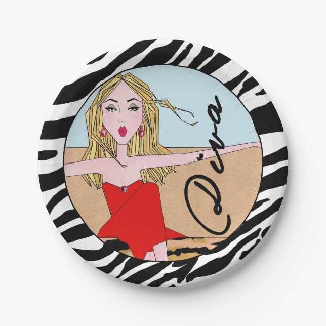 DiIVA Party Plates (Front)
