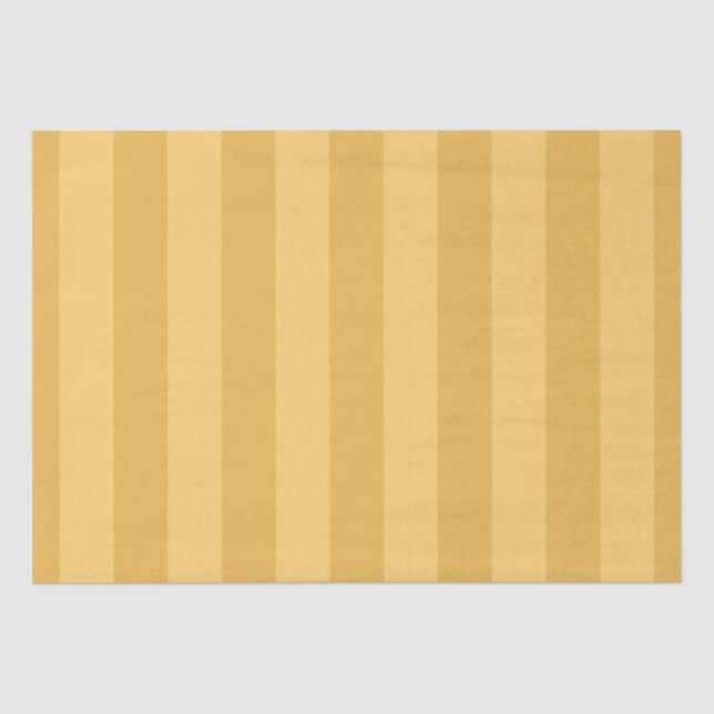 Dijon Canary Yellow Stripe  Tissue Paper (Front)