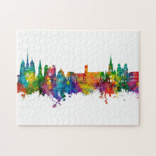 Dijon France Skyline Jigsaw Puzzle