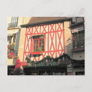 Dijon,  Half timbered shop Postcard