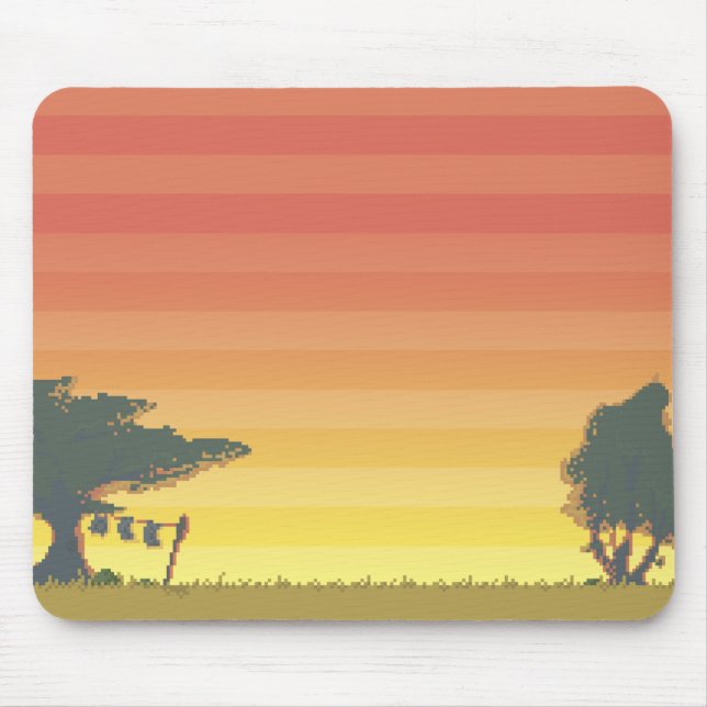Dikdik - Sunset Mousepad (Front)
