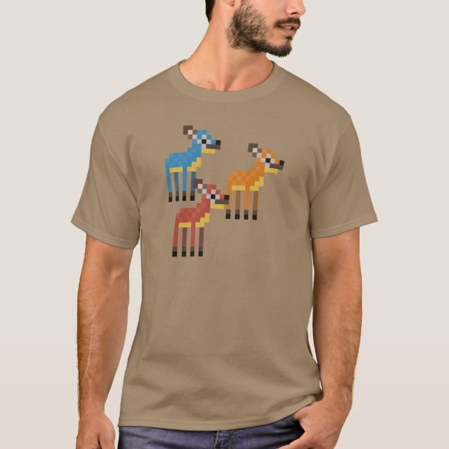 Dikdik Triple Trouble T-Shirt (Front)