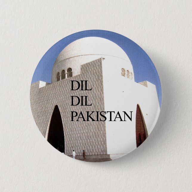Dil Dil Pakistan Hakuna Matata 6 Cm Round Badge (Front)