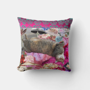 Dilemma of Princess Tatus Cat Cushion