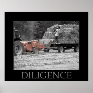 Diligence Poster