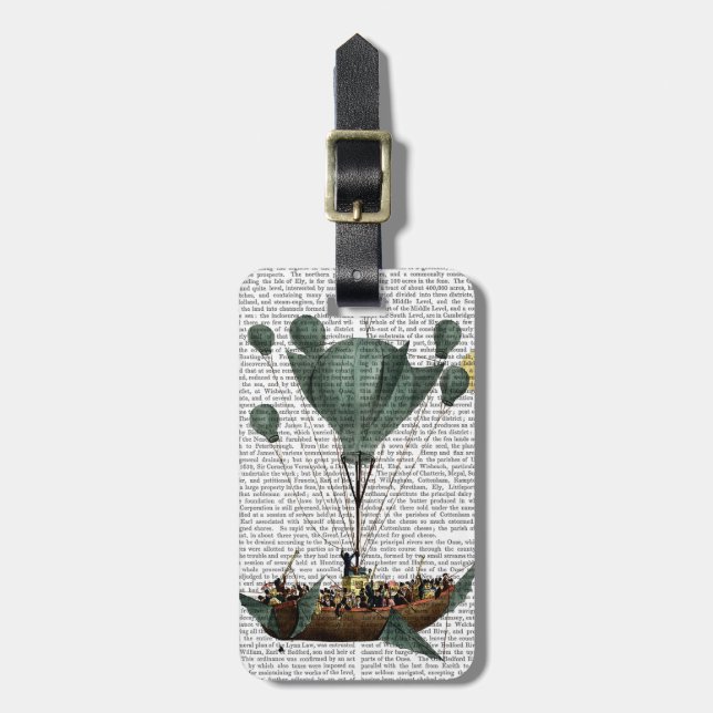 Diligenza Per La Luna 2 Luggage Tag (Front Vertical)