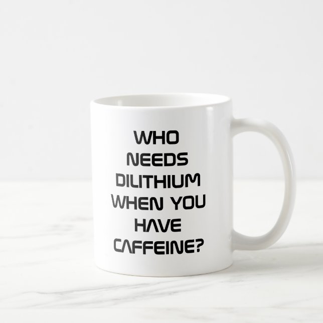 Dilithium Coffee Mug (Right)