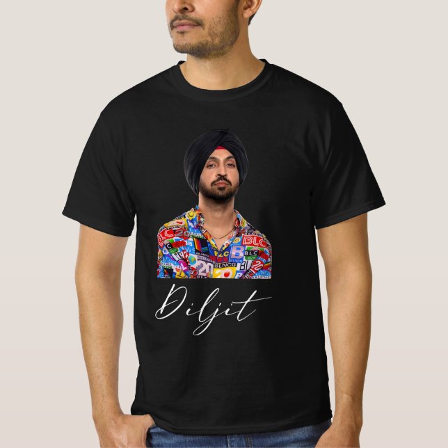 Diljit dosanjh actor T-Shirt (Front)