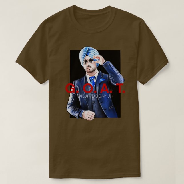 Diljit Dosanjh T-Shirt (Design Front)