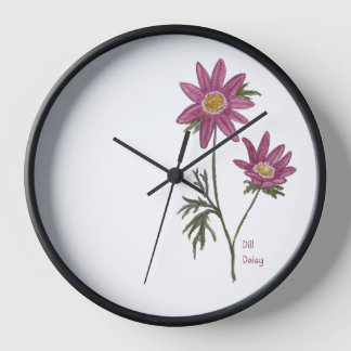 Dill Daisy Clock