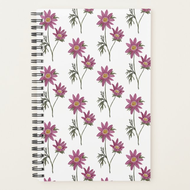 Dill Daisy Planner - White Pattern (Front)