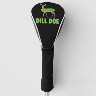 Dill Doe Funny Adult Humour Funny Nature Deer Golf Head Cover