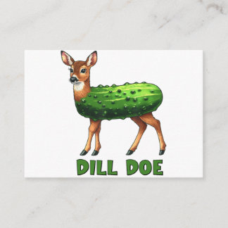 Dill Doe Funny Adult Humour Inappropriat Enclosure Card
