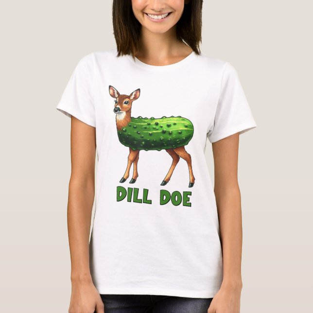 Dill Doe Funny Adult Humour Inappropriat T-Shirt (Front)