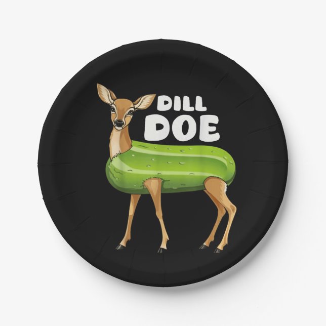 dill doe paper plate (Front)