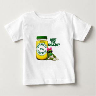 Dill Drip New Dillivery in Town Baby Girl Tee