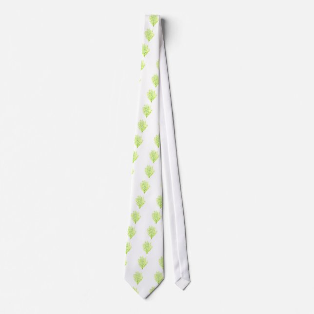 Dill herbs Dill watercolour Tie (Front)