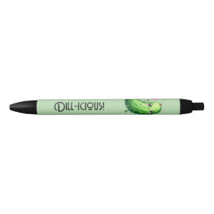 Dill-icous Black Ink Pen