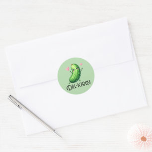 Dill-icous Classic Round Sticker