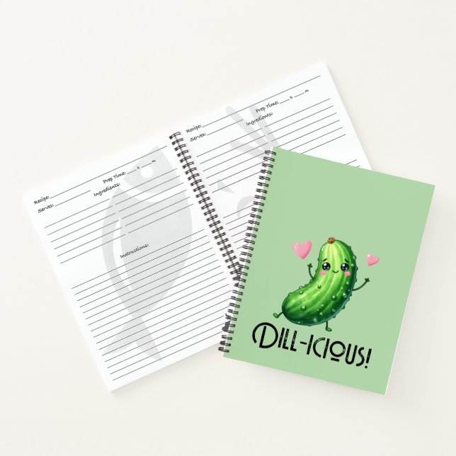 Dill-icous Notebook (Inside)
