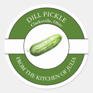 Dill Pickle Label