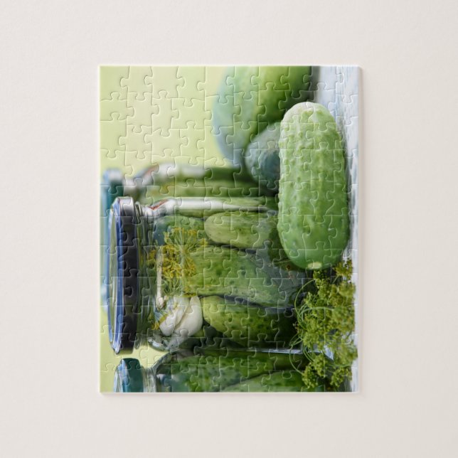 Dill Pickle Lover Gift Jigsaw Puzzle (Vertical)