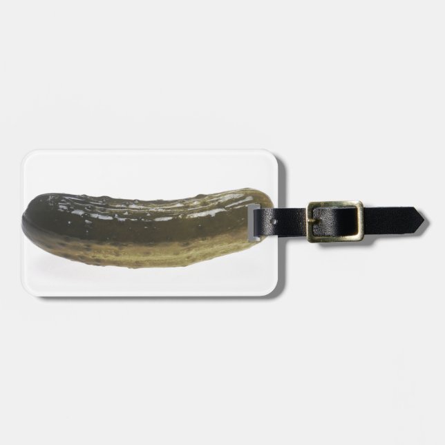 Dill Pickle Luggage Tag (Front Horizontal)