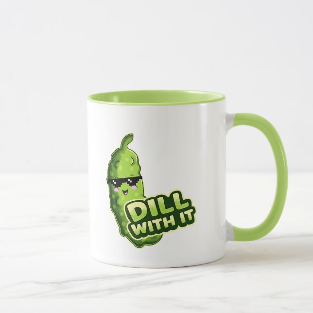 Dill Pickle Mug (Right)