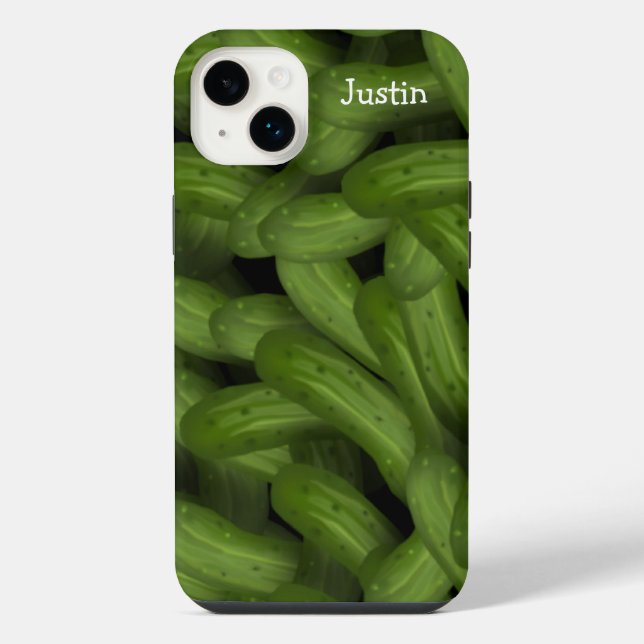 Dill Pickles iPhone Case (Back)