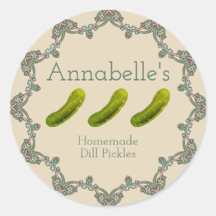 Dill Pickles Label