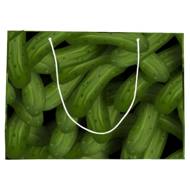 Dill Pickles Large Gift Bag (Back)